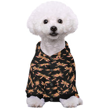 Load image into Gallery viewer, Gathering Yellow Black Pet Dog Hoodie
