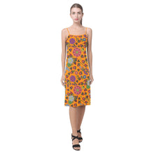 Load image into Gallery viewer, Berry Pop Carrot Alcestis Slip Dress
