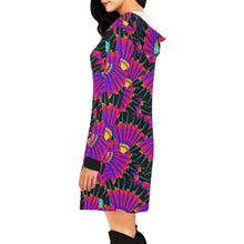 Load image into Gallery viewer, Eagle Feather Remix Hoodie Dress
