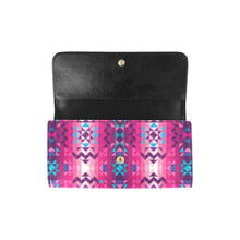 Load image into Gallery viewer, Bright Wave Women&#39;s Trifold Wallet
