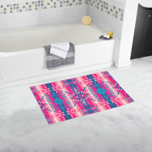 Load image into Gallery viewer, Desert Geo Blue Bath Rug 16&#39;&#39;x 28&#39;&#39;
