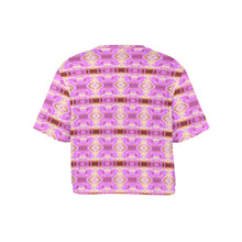 Load image into Gallery viewer, Gathering Earth Lilac Crop Top
