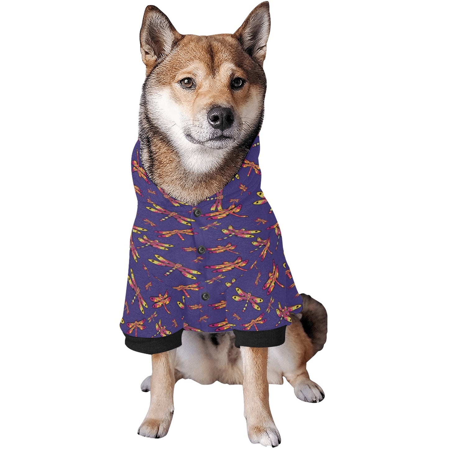 Gathering Purple Pet Dog Hoodie