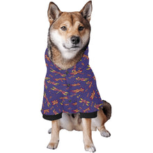 Load image into Gallery viewer, Gathering Purple Pet Dog Hoodie
