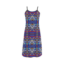 Load image into Gallery viewer, Medicine Blessing Blue Alcestis Slip Dress
