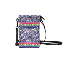 Load image into Gallery viewer, Culture in Nature Blue Small Cell Phone Purse
