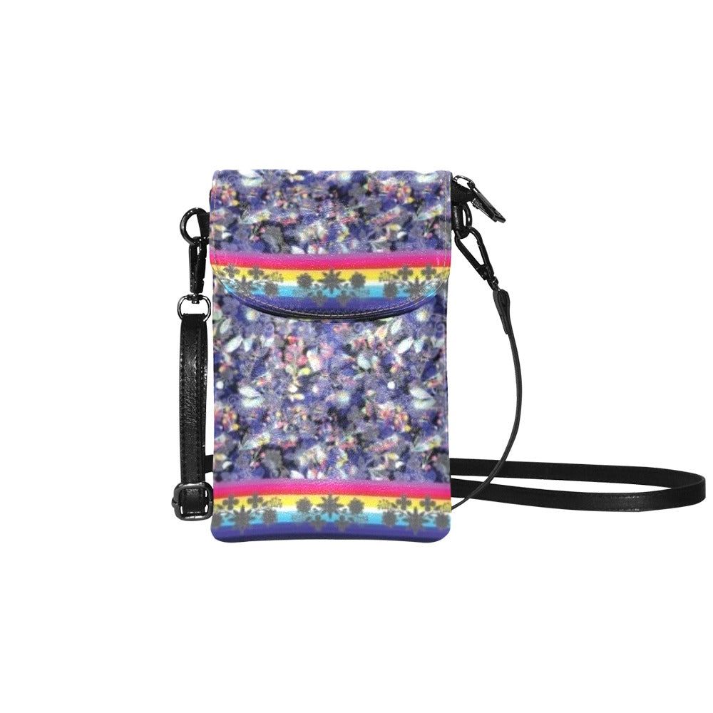 Culture in Nature Blue Small Cell Phone Purse