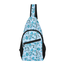 Load image into Gallery viewer, Blue Floral Amour Chest Bag
