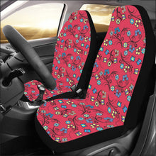 Load image into Gallery viewer, Blue Trio Cardinal Car Seat Covers (Set of 2)
