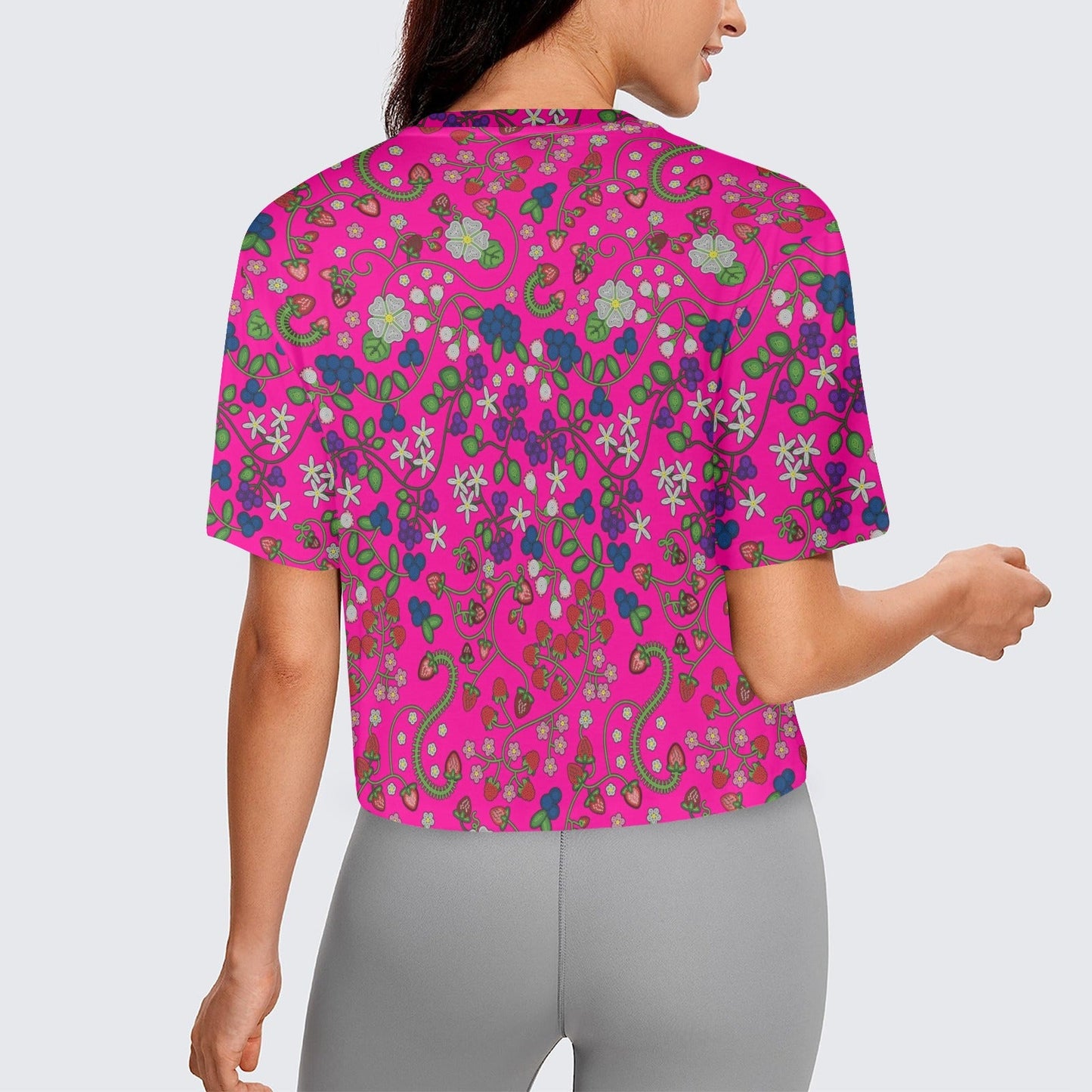 Grandmother Stories Blush Crop Top