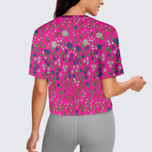 Load image into Gallery viewer, Grandmother Stories Blush Crop Top
