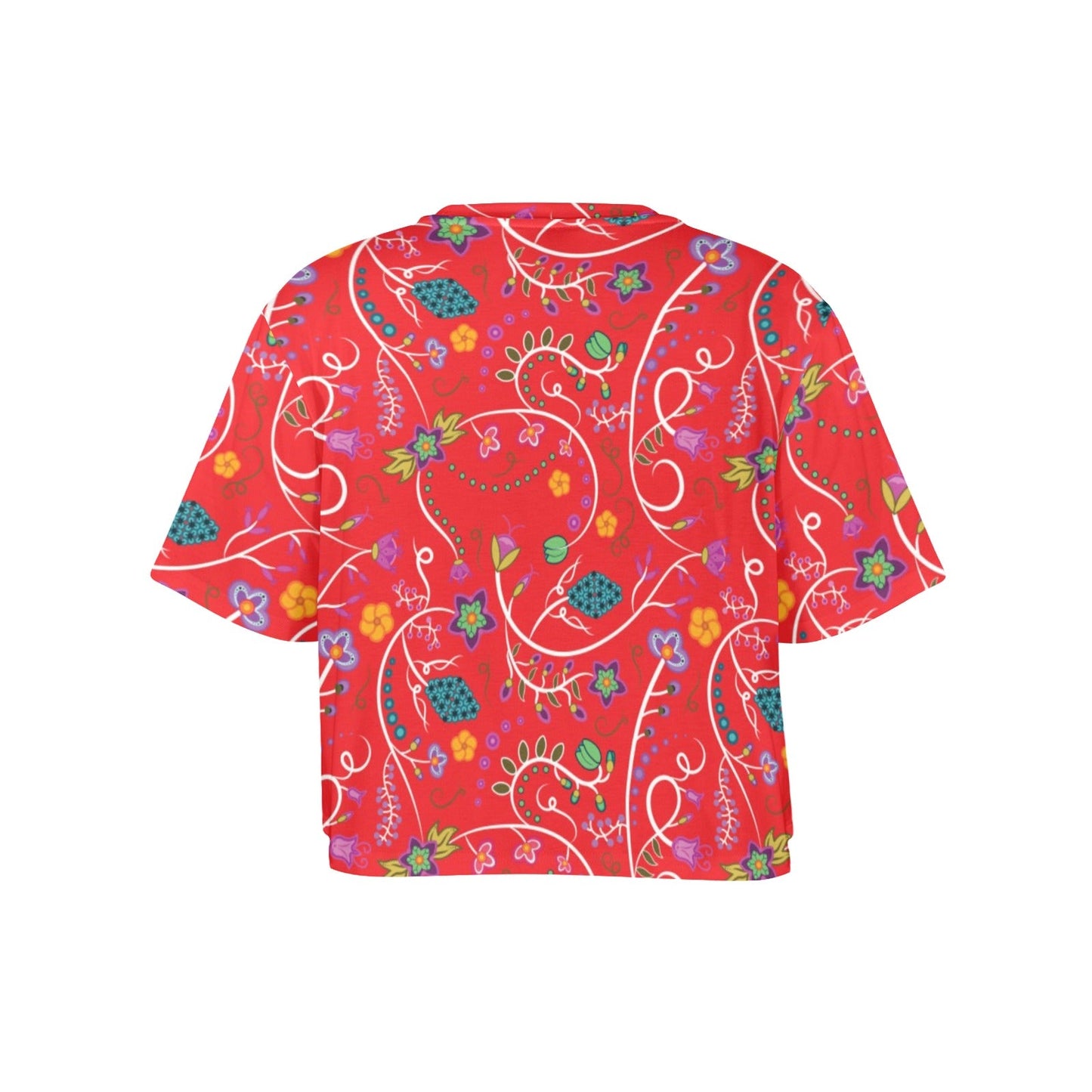 Fresh Fleur Fire Crop Top