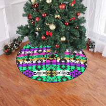 Load image into Gallery viewer, Final Grand Entry Christmas Tree Skirt 47&quot; x 47&quot; Christmas Tree Skirt e-joyer 
