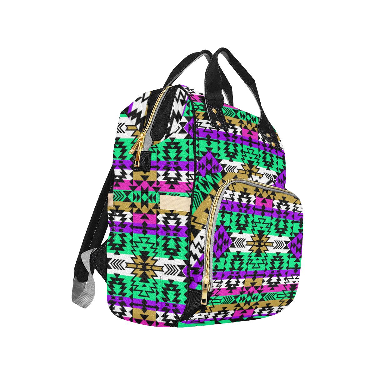 Final Grand Entry Multi-Function Diaper Backpack (Model 1688) Diaper Backpack (1688) e-joyer 