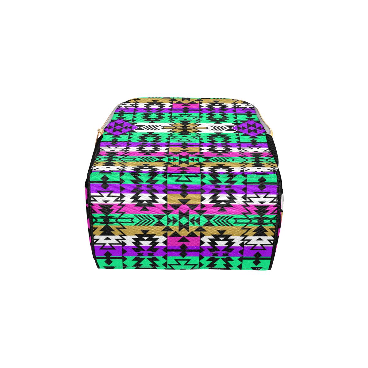 Final Grand Entry Multi-Function Diaper Backpack (Model 1688) Diaper Backpack (1688) e-joyer 