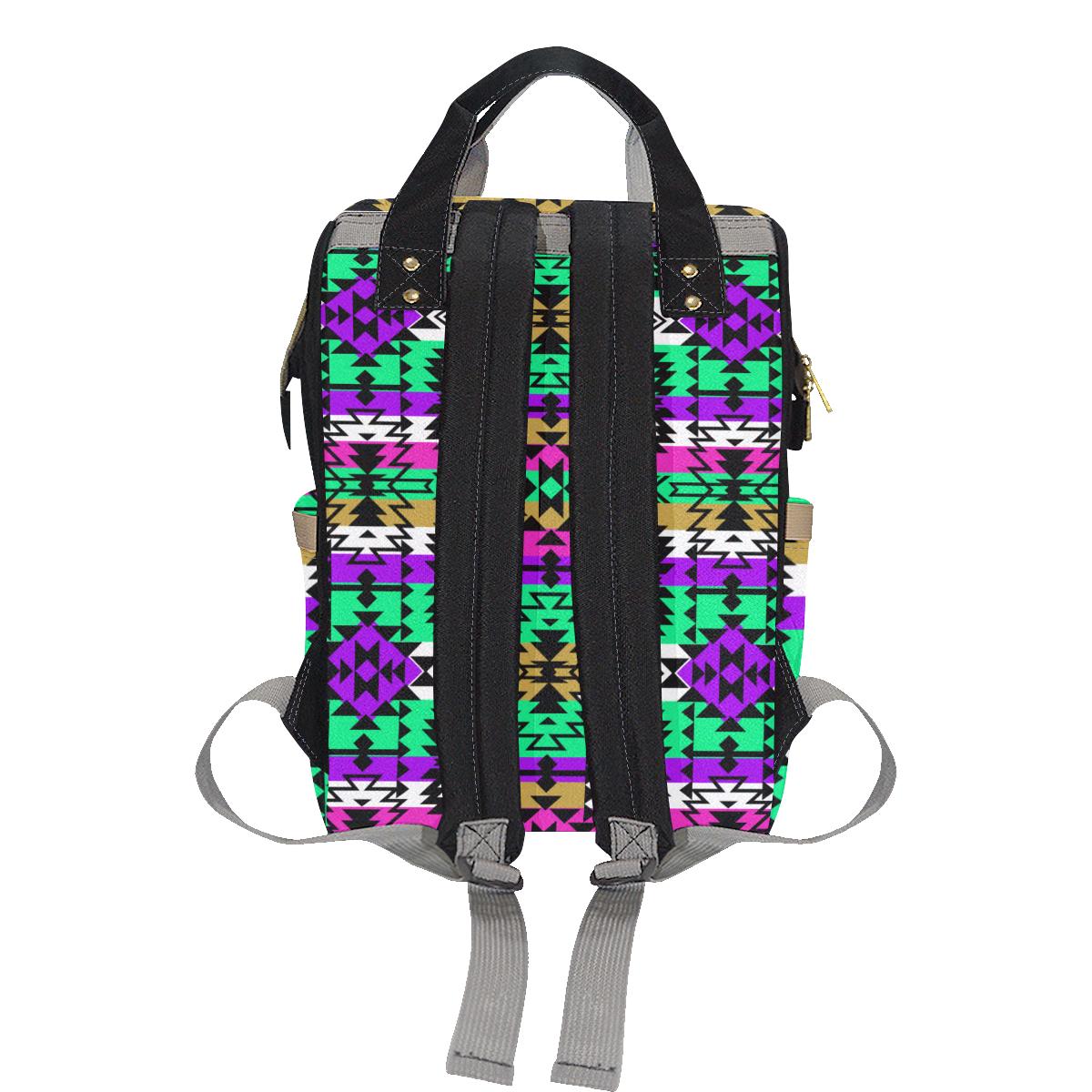 Final Grand Entry Multi-Function Diaper Backpack (Model 1688) Diaper Backpack (1688) e-joyer 