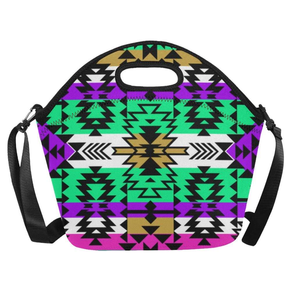 Final Grand Entry Neoprene Lunch Bag/Large (Model 1669) Neoprene Lunch Bag/Large (1669) e-joyer 