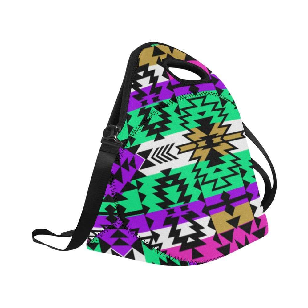 Final Grand Entry Neoprene Lunch Bag/Large (Model 1669) Neoprene Lunch Bag/Large (1669) e-joyer 