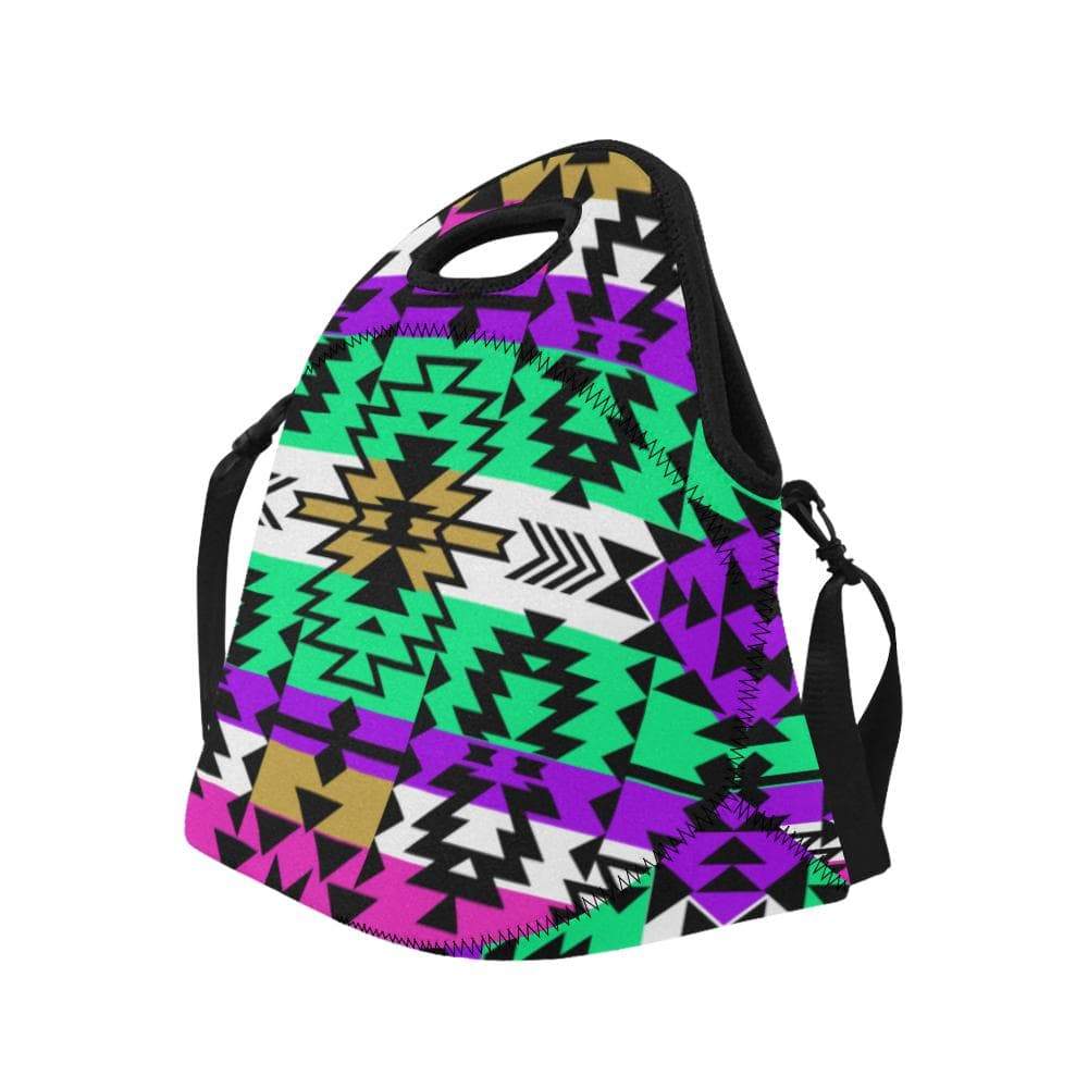 Final Grand Entry Neoprene Lunch Bag/Large (Model 1669) Neoprene Lunch Bag/Large (1669) e-joyer 