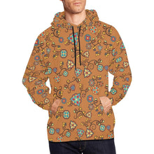 Load image into Gallery viewer, Fire Bloom Light All Over Print Hoodie for Men (USA Size) (Model H13) All Over Print Hoodie for Men (H13) e-joyer 
