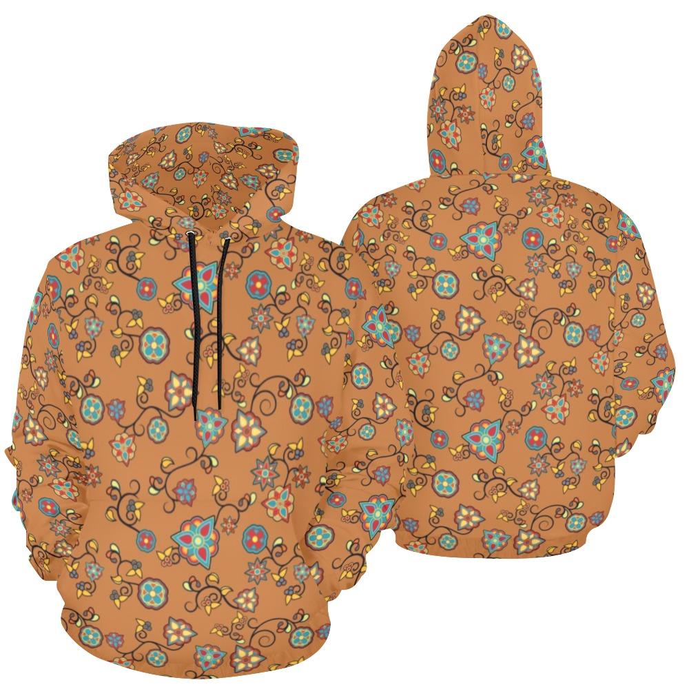 Fire Bloom Light All Over Print Hoodie for Men (USA Size) (Model H13) All Over Print Hoodie for Men (H13) e-joyer 
