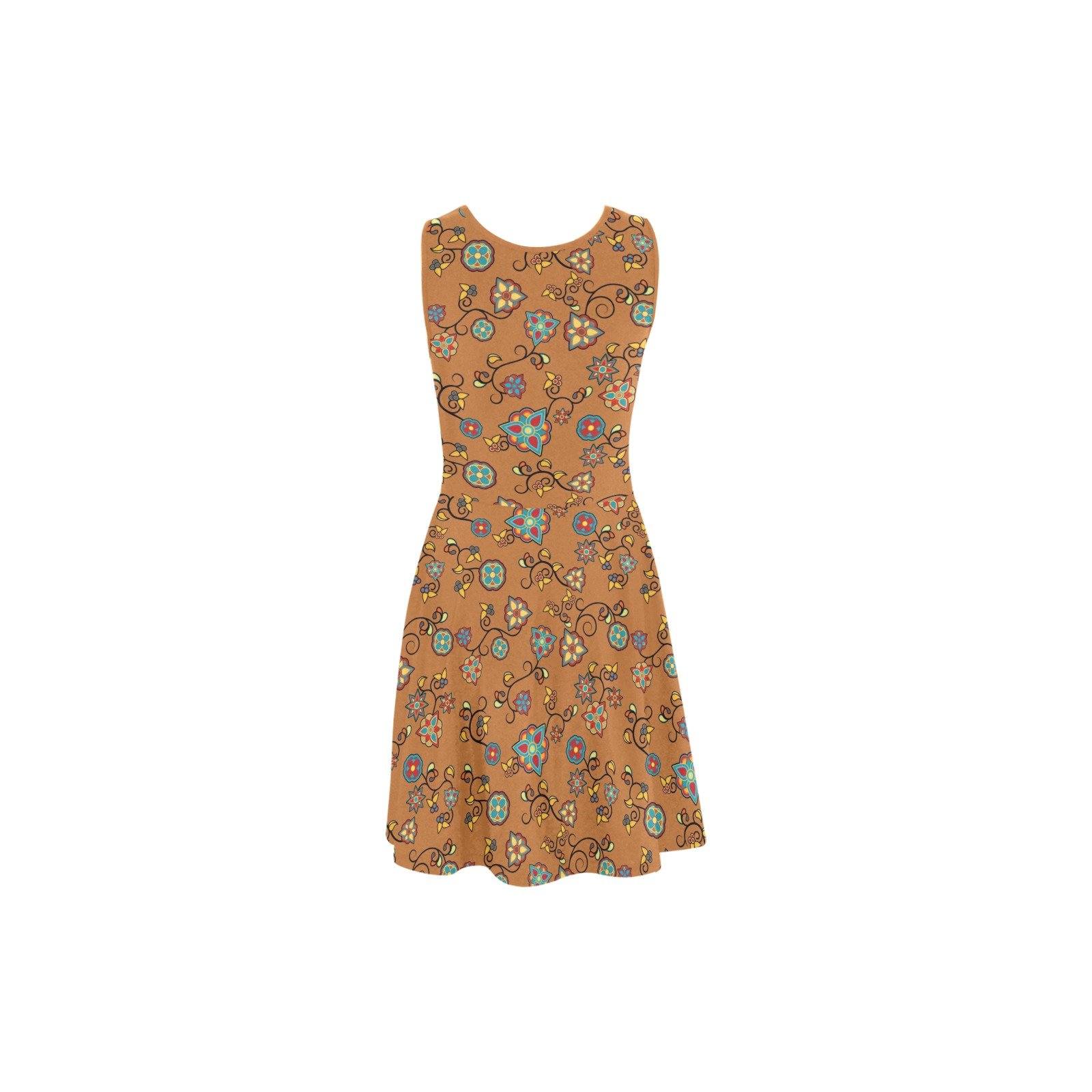 Fire Bloom Light Atalanta Sundress (Model D04) Atalanta Sundress (D04) e-joyer 