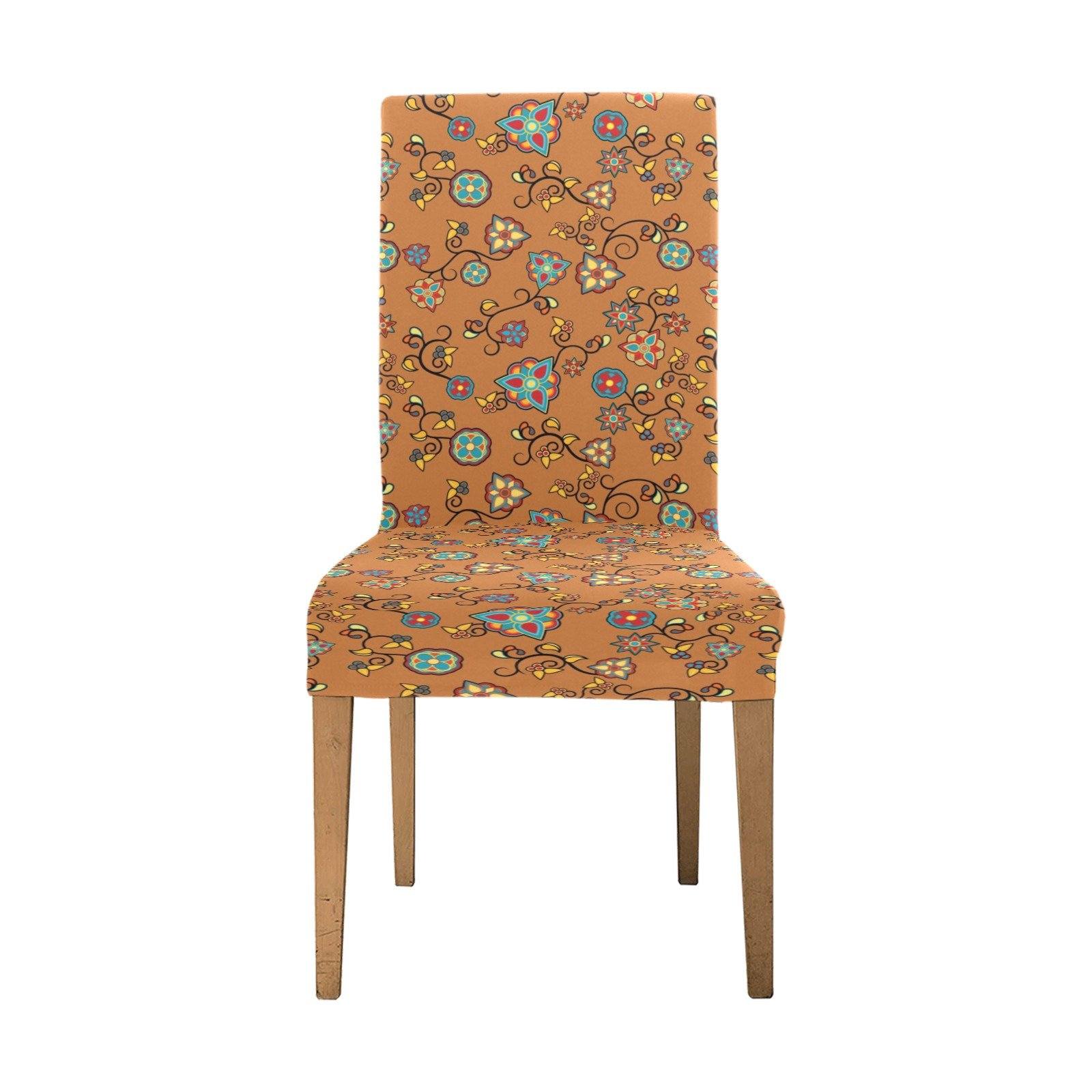 Fire Bloom Light Chair Cover (Pack of 6) Chair Cover (Pack of 6) e-joyer 
