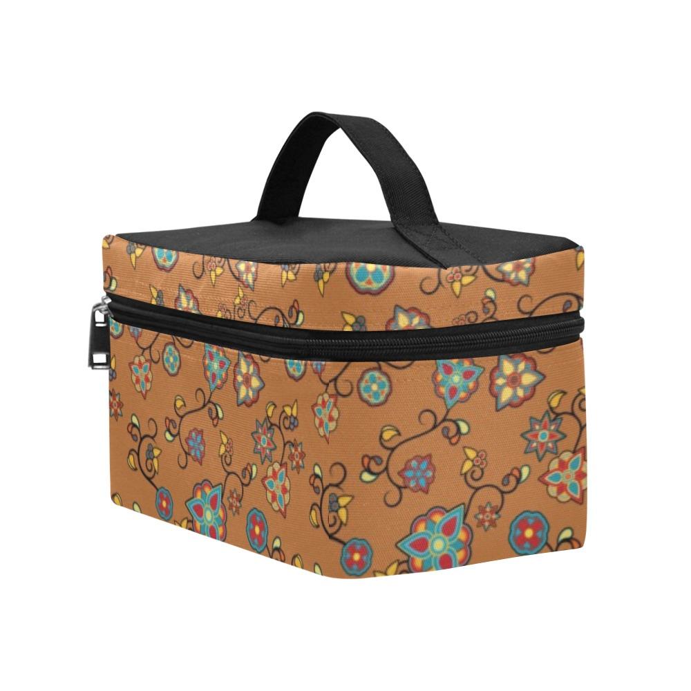 Fire Bloom Light Cosmetic Bag/Large (Model 1658) bag e-joyer 