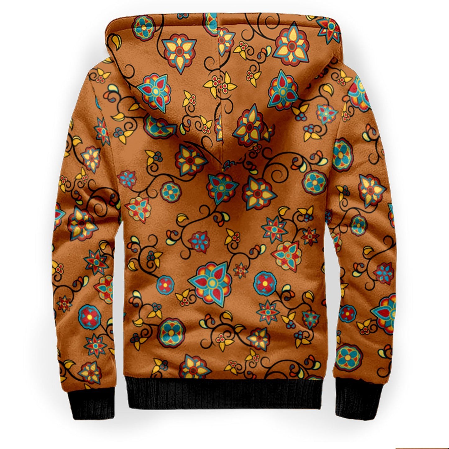 Fire Bloom Light Sherpa Hoodie hoodie Herman 