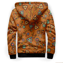 Load image into Gallery viewer, Fire Bloom Light Sherpa Hoodie hoodie Herman 
