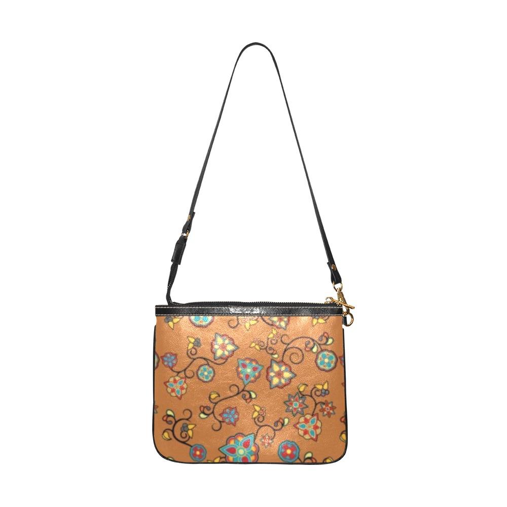 Fire Bloom Light Small Shoulder Bag (Model 1710) Small Shoulder Bag (1710) e-joyer 