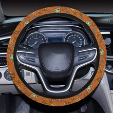 Load image into Gallery viewer, Fire Bloom Light Steering Wheel Cover with Elastic Edge Steering Wheel Cover with Elastic Edge e-joyer 
