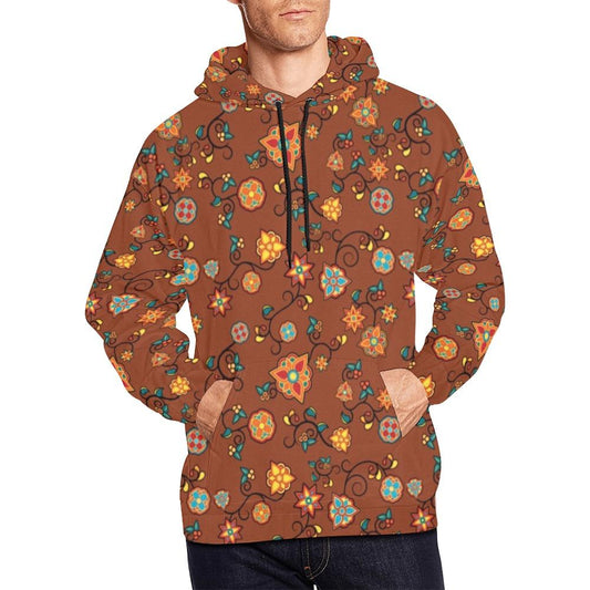 Fire Bloom Shade All Over Print Hoodie for Men (USA Size) (Model H13) All Over Print Hoodie for Men (H13) e-joyer 
