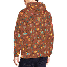 Load image into Gallery viewer, Fire Bloom Shade All Over Print Hoodie for Men (USA Size) (Model H13) All Over Print Hoodie for Men (H13) e-joyer 
