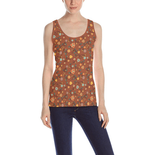 Fire Bloom Shade All Over Print Tank Top for Women (Model T43) All Over Print Tank Top for Women (T43) e-joyer 