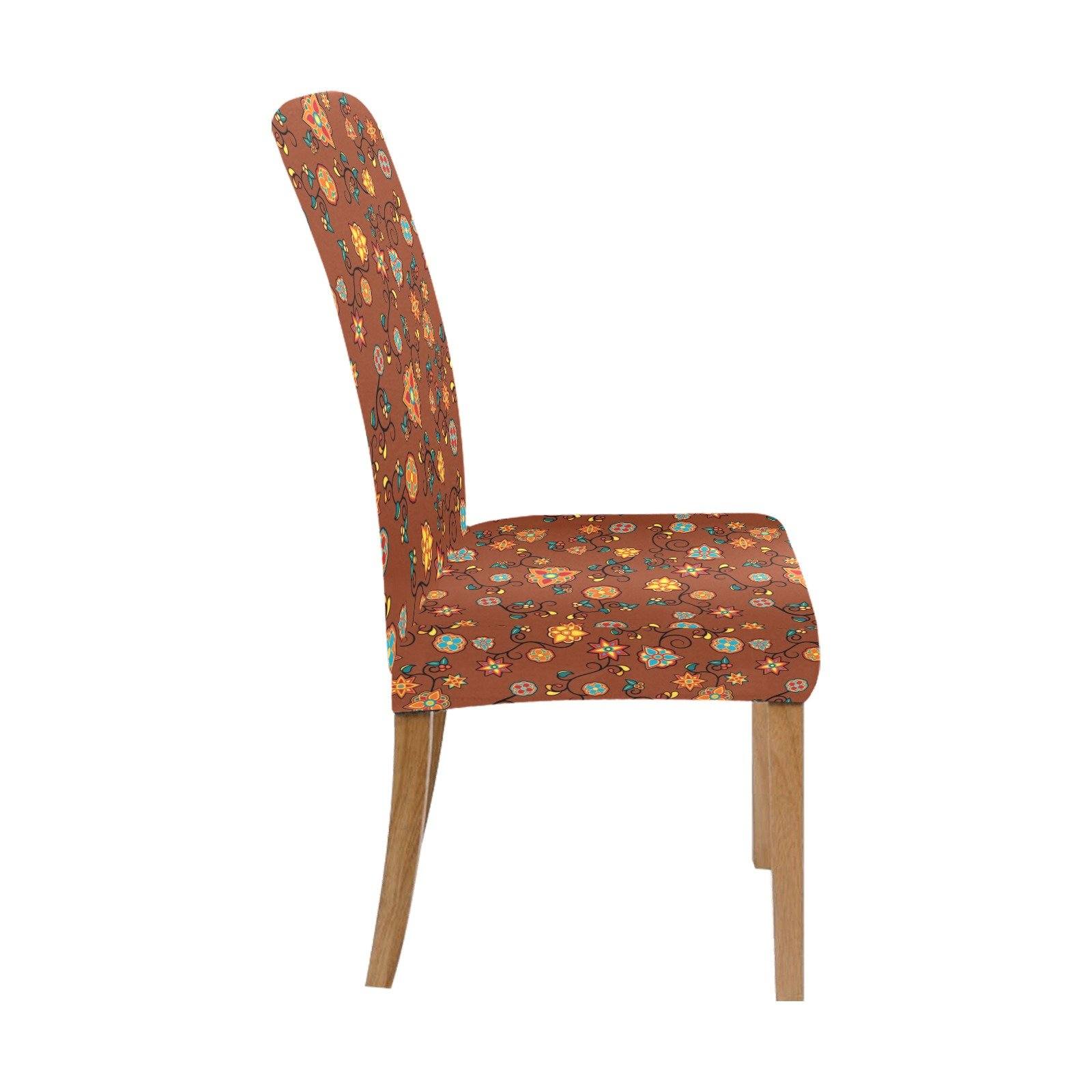 Fire Bloom Shade Chair Cover (Pack of 4) Chair Cover (Pack of 4) e-joyer 