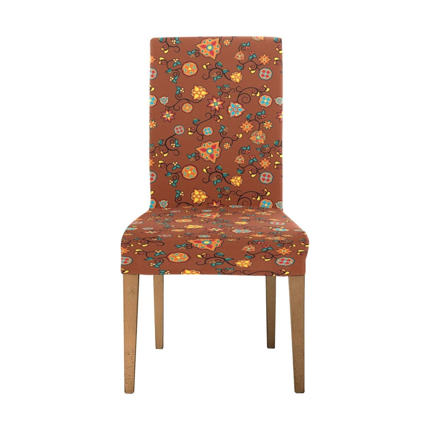Fire Bloom Shade Chair Cover (Pack of 4) Chair Cover (Pack of 4) e-joyer 