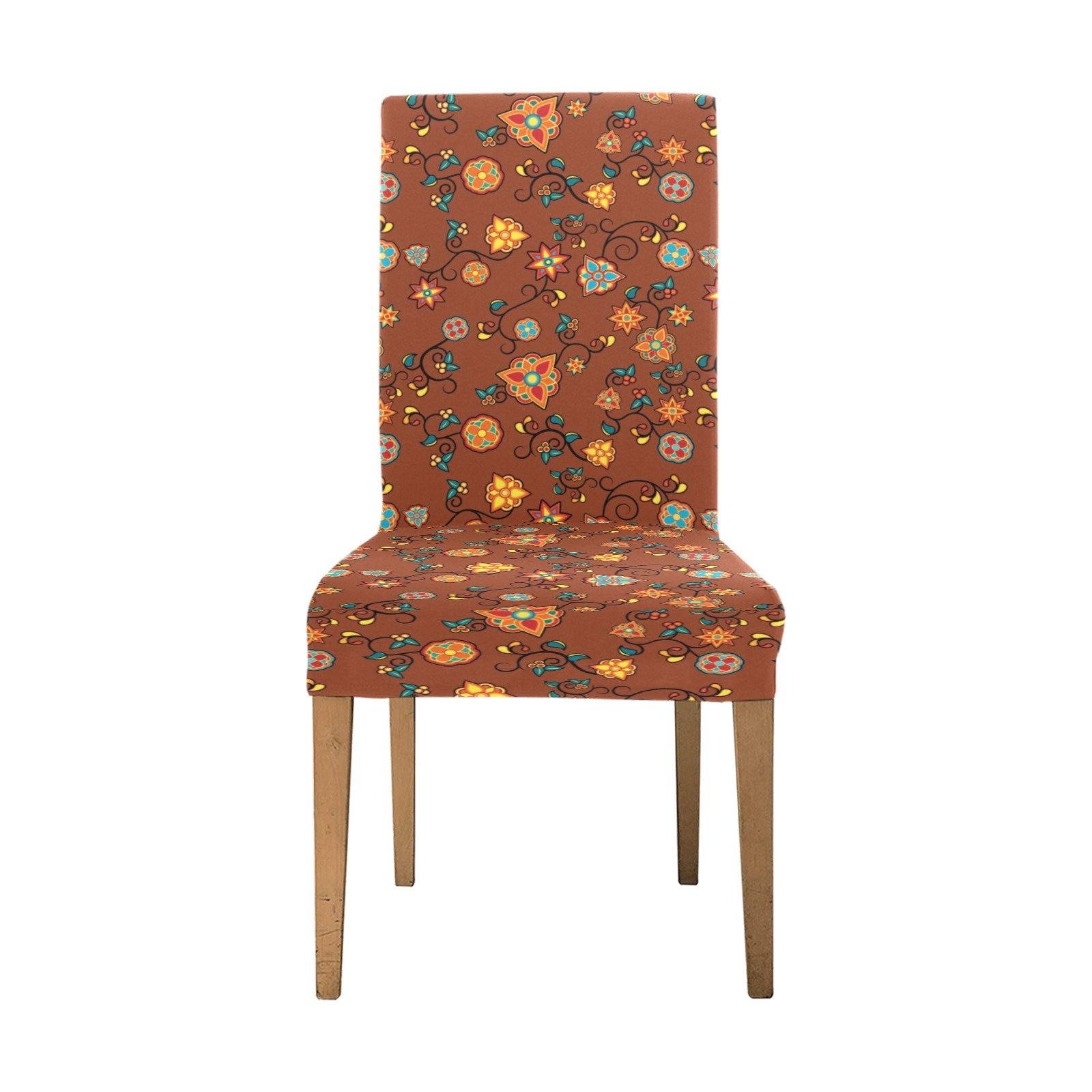 Fire Bloom Shade Chair Cover (Pack of 6) Chair Cover (Pack of 6) e-joyer 
