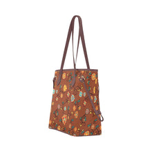 Load image into Gallery viewer, Fire Bloom Shade Clover Canvas Tote Bag (Model 1661) Clover Canvas Tote Bag (1661) e-joyer 
