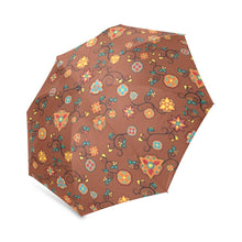 Load image into Gallery viewer, Fire Bloom Shade Foldable Umbrella (Model U01) Foldable Umbrella e-joyer 
