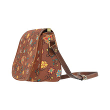 Load image into Gallery viewer, Fire Bloom Shade Saddle Bag/Large (Model 1649) Saddle Bag/Large e-joyer 
