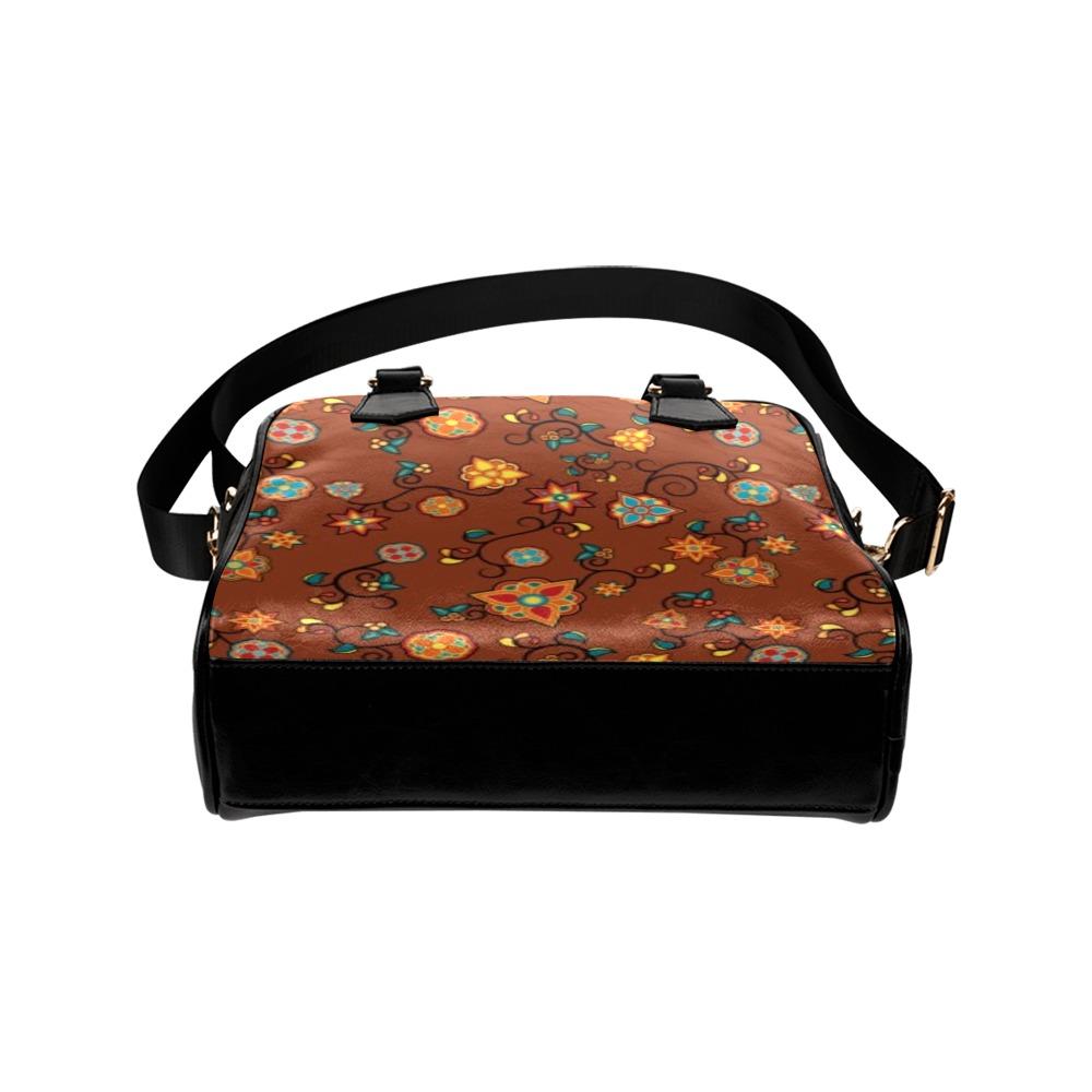 Fire Bloom Shade Shoulder Handbag (Model 1634) Shoulder Handbags (1634) e-joyer 