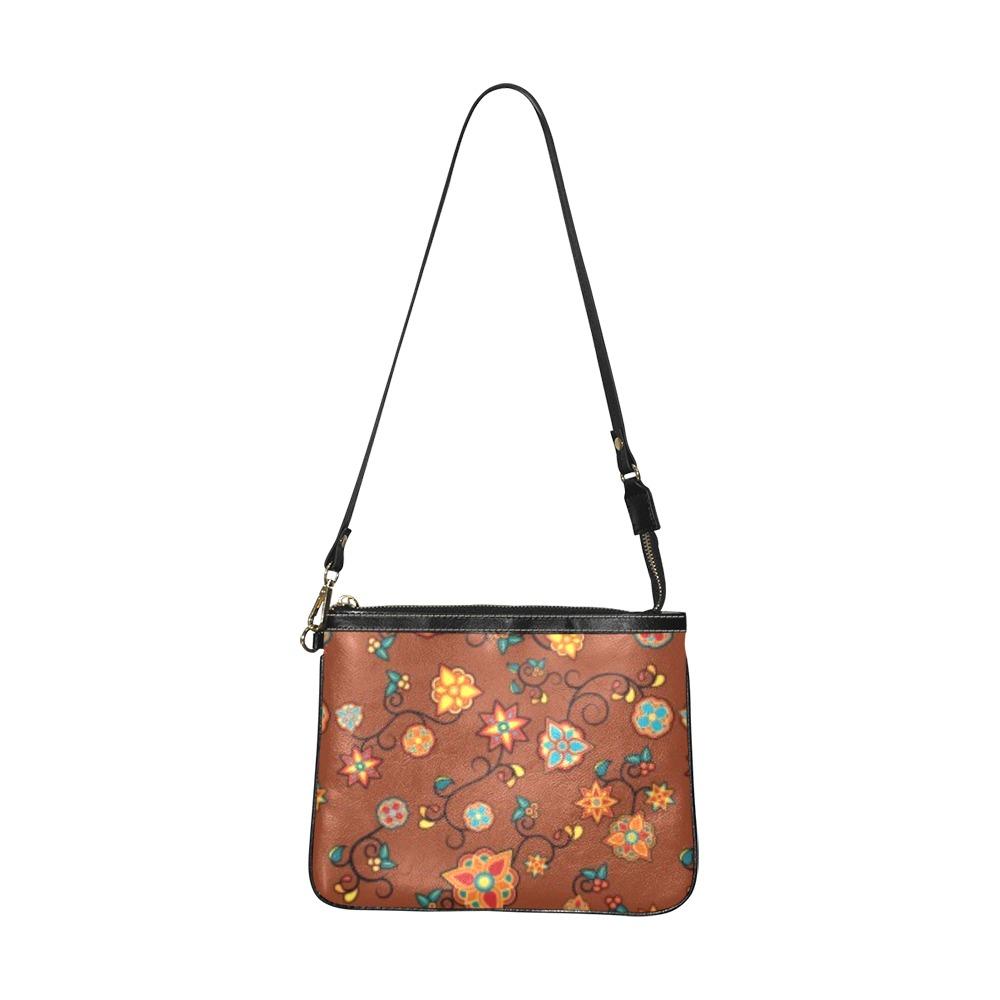 Fire Bloom Shade Small Shoulder Bag (Model 1710) Small Shoulder Bag (1710) e-joyer 