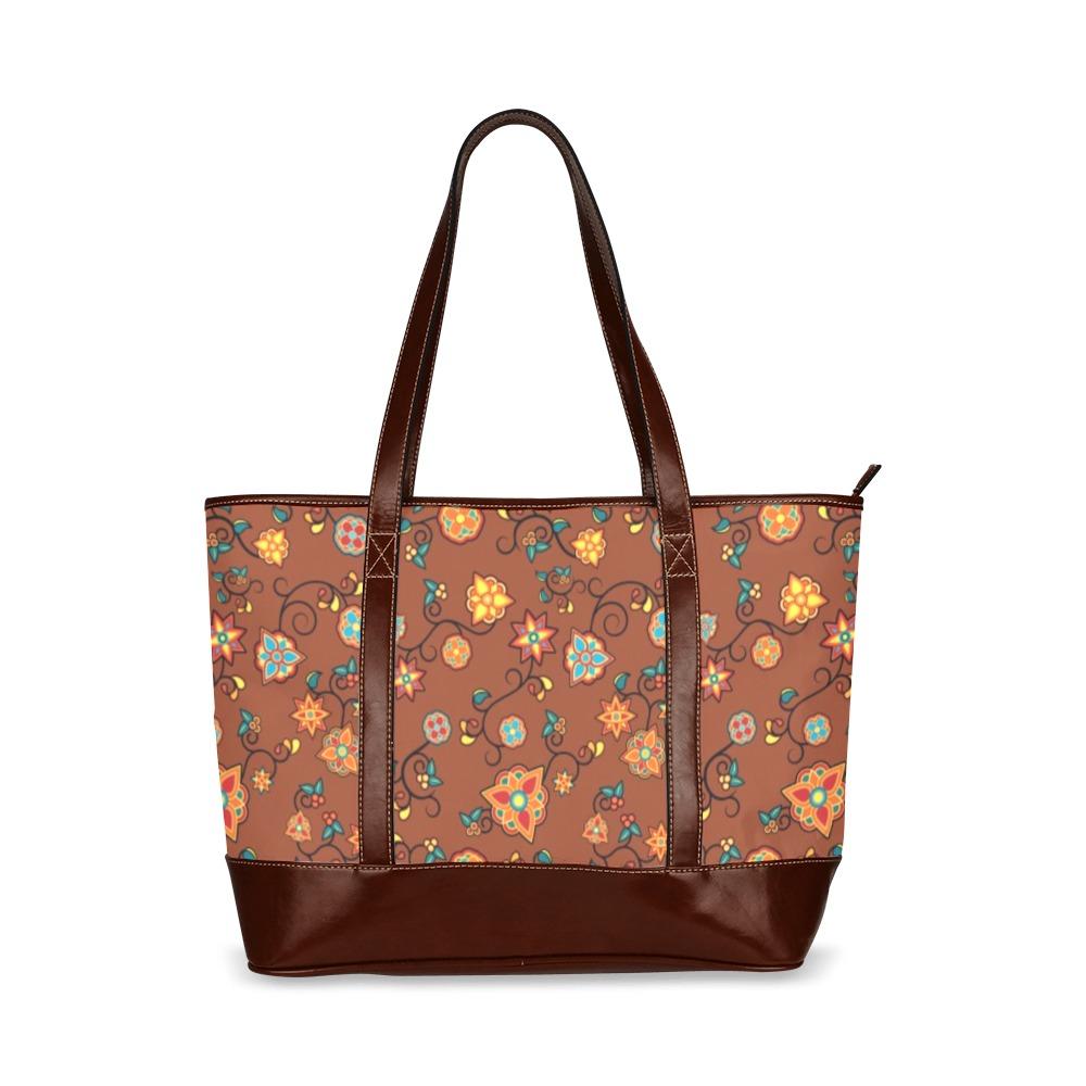 Fire Bloom Shade Tote Handbag (Model 1642) Tote Handbags (1642) e-joyer 