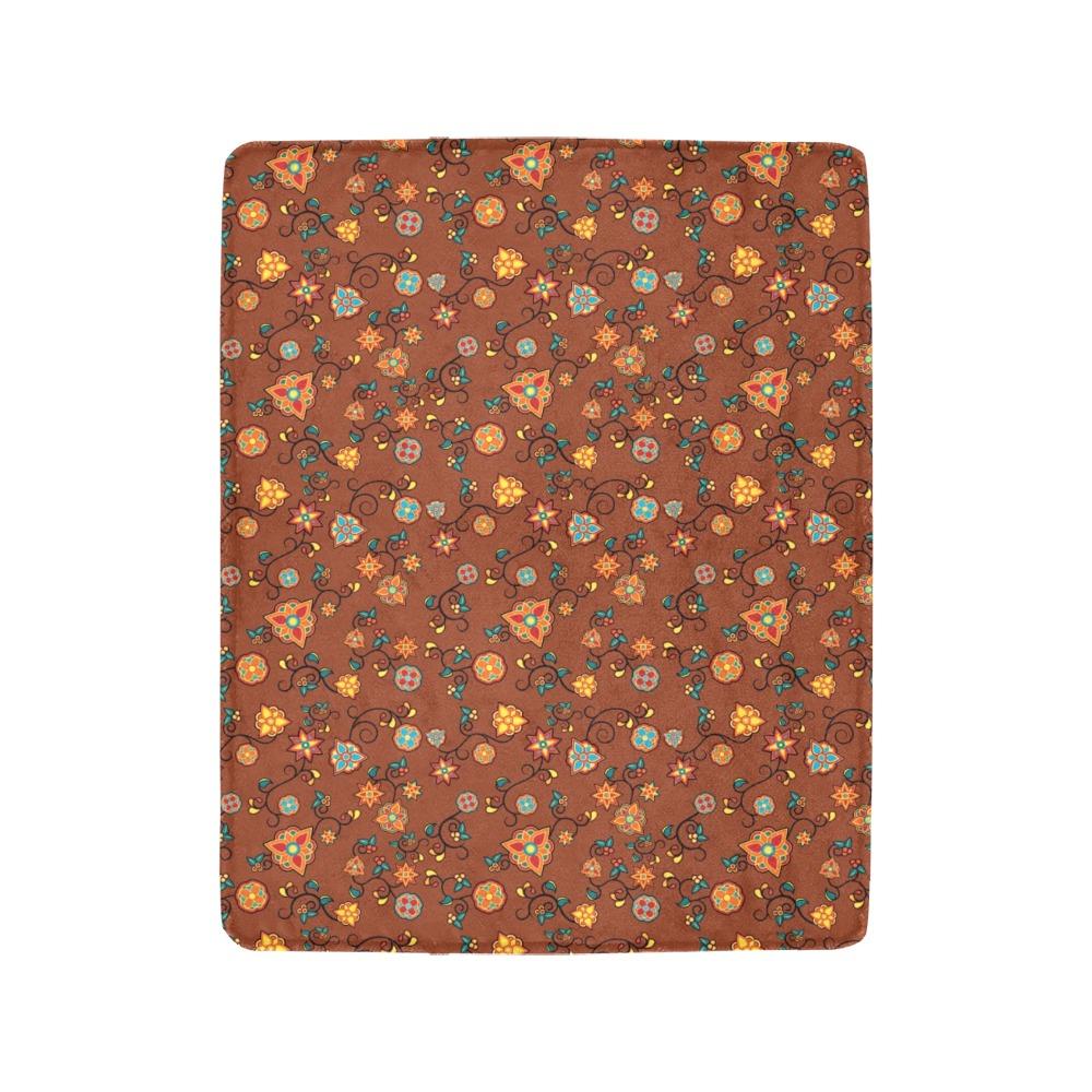 Fire Bloom Shade Ultra-Soft Micro Fleece Blanket 40"x50" Ultra-Soft Blanket 40''x50'' e-joyer 
