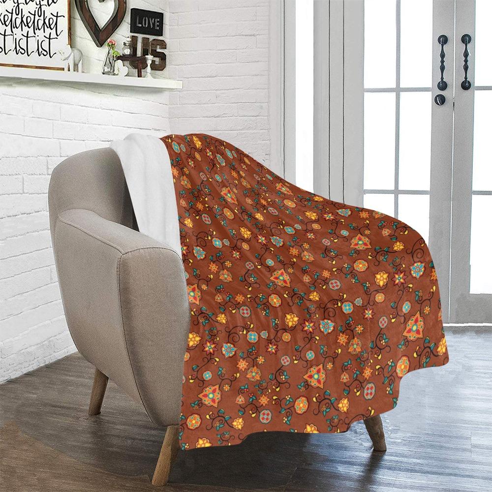 Fire Bloom Shade Ultra-Soft Micro Fleece Blanket 40"x50" Ultra-Soft Blanket 40''x50'' e-joyer 