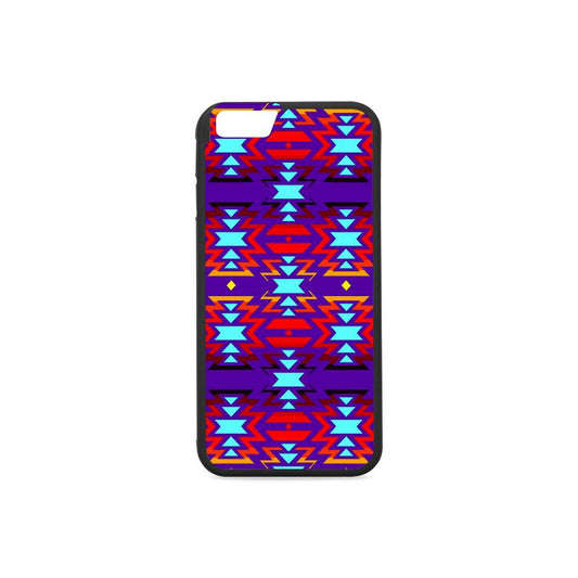 Fire Colors and Moon Shadow Sky iPhone 6/6s Case iPhone 6/6s Rubber Case e-joyer 