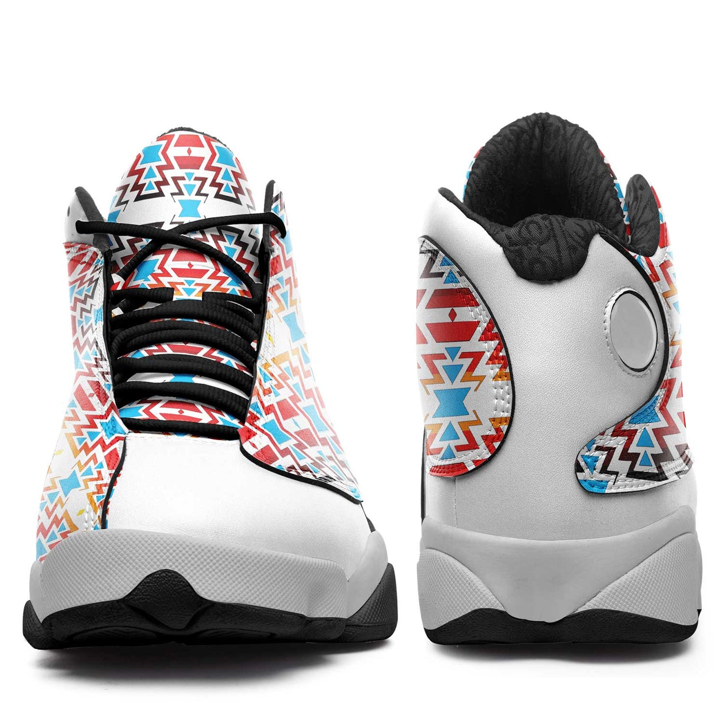 Fire Colors and Sky Athletic Shoes Herman 