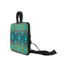 Load image into Gallery viewer, Fire Colors and Sky Deep Lake Laptop Handbags 17&quot; Laptop Handbags 17&quot; e-joyer 
