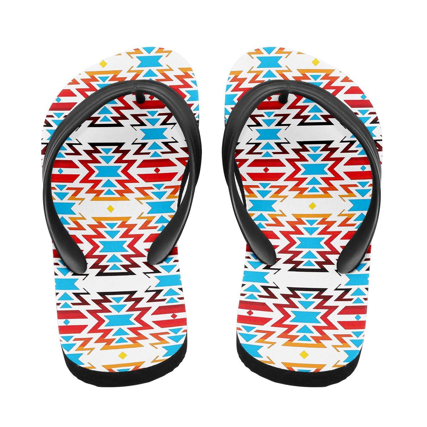 Fire Colors and Sky Flip Flops 49 Dzine 